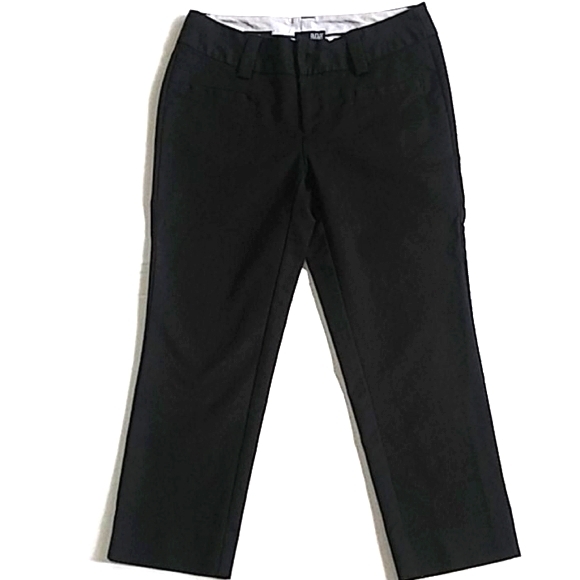 A.N.A. Black Crop Trouser Pant - Picture 1 of 8